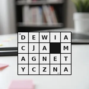 Hasło krzyżówkowe odchylenie igły magnetycznej od południka magnetycznego - dewiacja magnetyczna – rozwiązanie, synonimy, podpowiedzi i definicje krzyżówkowe